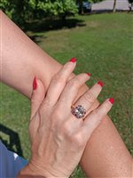 Vicenza - Piazzetta Palladio 2 - Anello Salvini Donna Bon Bon in Oro rosa Prasiolite 1.69 Ct 20108302 - 20108302